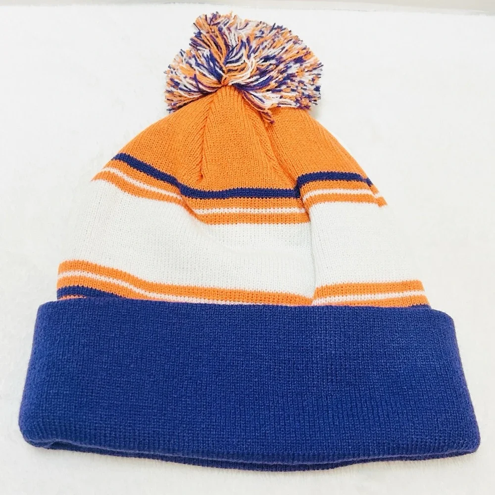 Top of the World Clemson Tigers‎ Beanie Hat Cap Knit Cuffed Pom Pom NCAA Orange